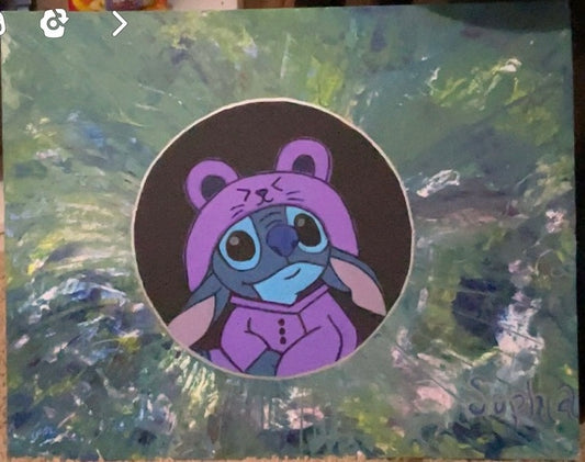 Stitch painting